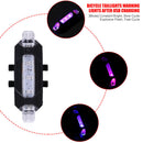 Bike Lamp XPE LED Waterproof for Bicycle Headlight Taillight Set (Blue)