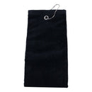 1pcs Golf towel sports towel fitness towel with hook black