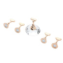 Magnetic Nail Tips Stand Holder Display Base for Salon DIY and Practice White