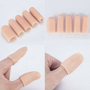 5pcs Silicone Gel Tube Bandage Finger Toe Protector Foot Pain Relief Feet Care