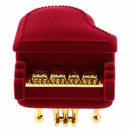 Velvet Piano Ring Box Earring Pendant Jewelry Treasure Wedding Gift F2Y7