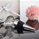 Crystal Heart Bottle Stopper Wine Storage Twist Cap Plug Reusable Vacuum Seal