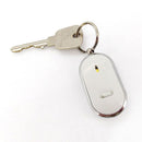 Wireless AntiLost Alarm Key Finder Locator Keychain Whistle Sound LED Light bes,