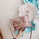New Ladies Fashion Messenger Bag Transparent Bag Female Trend Jelly Bag Lad