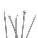 Wonderful 5x Blackhead Pimple Blemish Comedone Acne Extractor Remover Tool Kit