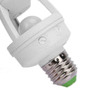 Infrared PIR Motion Sensor E27 LED Light Lamp Bulb Holder Socket Switch Base