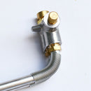 Double-Position Self-Priming Double-Tube Spray Release Agent Lubricating Fl