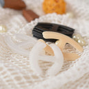 Women Webbing Bra Buckles Shadow-Shaped Buckle Bra Clip Strap Holders 6 PCS M&O