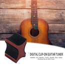 Foldable LCD Display Tuners Rotating Clip-on Guitar Tuner Ukulele Violin Parts