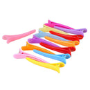 20 pcs Professional Plastic Duck Bill Hair Clips Professional Non Slip band T4O1