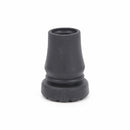 1X walking stick end tripod cane tip self standing rubber bob-slip end bottom Tw