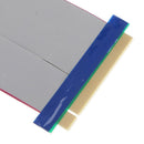 PCI-E Express 16X-16X Slot Riser Card Extender Ribbon Flex Extension Cable