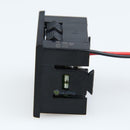 0.56" LCD DC 3.2-30V Red LED Panel Meter Digital Volt Voltmeter with Two-wire
