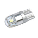 10X Red T10 3030 W5W 194 168 2-SMD LED Reading License Plate Light Side DSL A3C