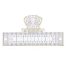 DIY Crown Special Shaped Diamond Painting Luminous Car Parking Number Plate