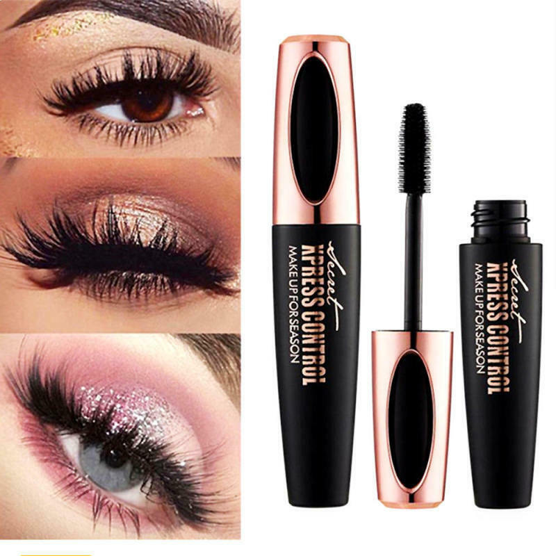 Silk Fiber Eyelash Mascara Extension Makeup Black Waterproof Eye Lashe YDA