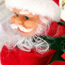 Electric Ladder Santa Claus Toys Christmas Ornaments Desktop Decorations A