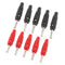 10 Pieces Banana Plug Test Probes 4mm Binding Post Jack Male Soldering,