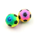1PC Colorful Mini Football Squeeze Foam Ball Stress Relief Vent Ball Kids HIES