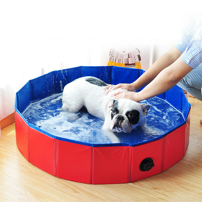Pet Bathtub Summer Foldable Dog Cat Swimming Pool PVC Dogs Clean Bathing Tu â„–[