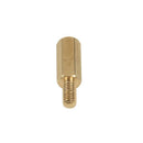 50 Pcs M3 Male x M3 Female 11mm Length Brass Screw Thread PCB Stand-off Spa C7Y3