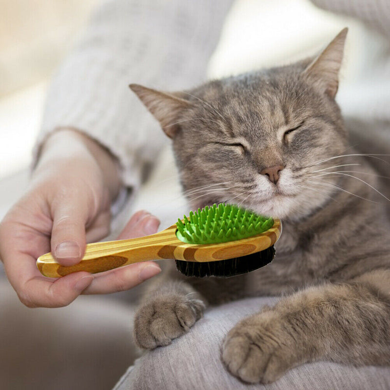 Double-sided Pet Comb Grooming Brush for Dogs Cats Massage Hair Removal