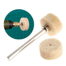 100pcs 13mm Wool Felt Polishing Wheel Buffing Pad For Rotary Hot Tool M3N4