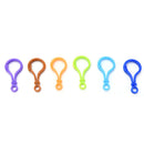 Plastic Key Chains Key Ring Multi-Color With Loop 50mm*25mm Color Random JR JCSE