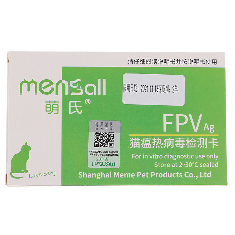 Meerkat Fever Virus Detection Paper Cat Supplies FPV Parvovirus Test Ca_