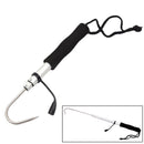 Telescopic Retractable Fish Gaff Stainless Steel Sea .Fishing Spear Hook Tackle*
