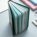 Creative trend Color Pages A5 Notebook Little Blue House Diary Book Hardcov J7I9