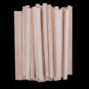 150x Wooden Craft Sticks Balsa Wood Stick for Kids DIY Craft Making 5/8/11cm