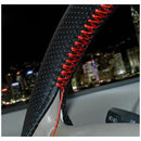 New Universal braid on the steering wheel PU Leather car steering wheel cov V6A7