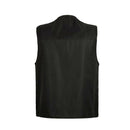 Mens Safari Vest Multi Pockets Fishing Hiking Photo Waistcoat XXXL Black