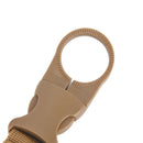 Outdoor Nylon Webbing Buckle Hook Water Bottle Holder Clip Belt Backpack ClampJR