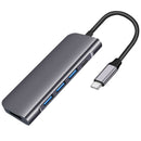 USB C Hub 5 in 1 Type C to USB 3.0 65W PD 4K HDMI Adapter for Laptop PC