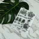 Beautiful Cactus Flower Pot Rubber Stamp Scrapbooking Photo Album Decorative  LJ