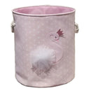 Dirty Laundry Basket Pink Swan Organizer Basket Drawstring Storage Baskets  E3W9