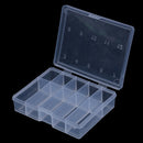 10 Grid transparent fishhook box fish lure hooks fishing accessories tool casSE
