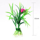 10PCS Aquarium Decorative Plastic Aquatic Plastic Aquarium Color Mixing Ran