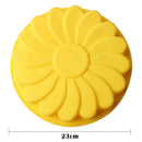 Silicone New Large Flower Cake Mould Chocolate Soap Candy Jelly Mold Bakin WUV