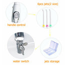 6 Tips Faucet Oral Irrigator Pressure Water Jet Toothbrush Flosser Tooth Clea Kw