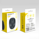 Q4 Portable 3 Buttons Wireless Mouse 2.4GHz 1000DPI Office Mice (Black) A