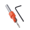 2 Piece 8mm Shank Countersink Drill Bit With Hex Key For Wood