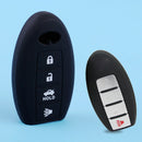 4-BTN Remote Key Fob Silicone Cover Case fit for Infiniti EX35 FX50 G37 M45 QX56