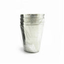 4 pcs Shot Cup Drinking Mug w/ PU Leather Cover Stainless Steel Durable Home