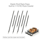 8Pcs Elastic Roof Rack Rope Luggage Cords for 1/10 RC Rock Crawler Truck Ax E4O6
