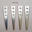4x Hammer in Vine Eyes Rose Climbing Garden Wire/Cord Plant Training Fence/Wall