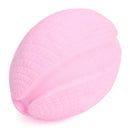 Pet Rugby Shape Chew Toys Dog Bite Tooth Clean Interactive Balls (Pink)