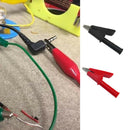 Compatible with 4mm banana plug Small Safety Jacket Alligator LCR Test Clips